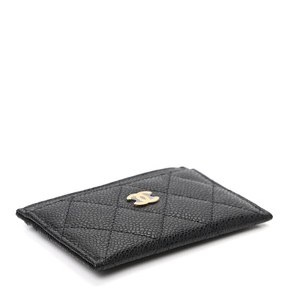 Chanel Caviar Quilted Card Holder Black 4 of 8