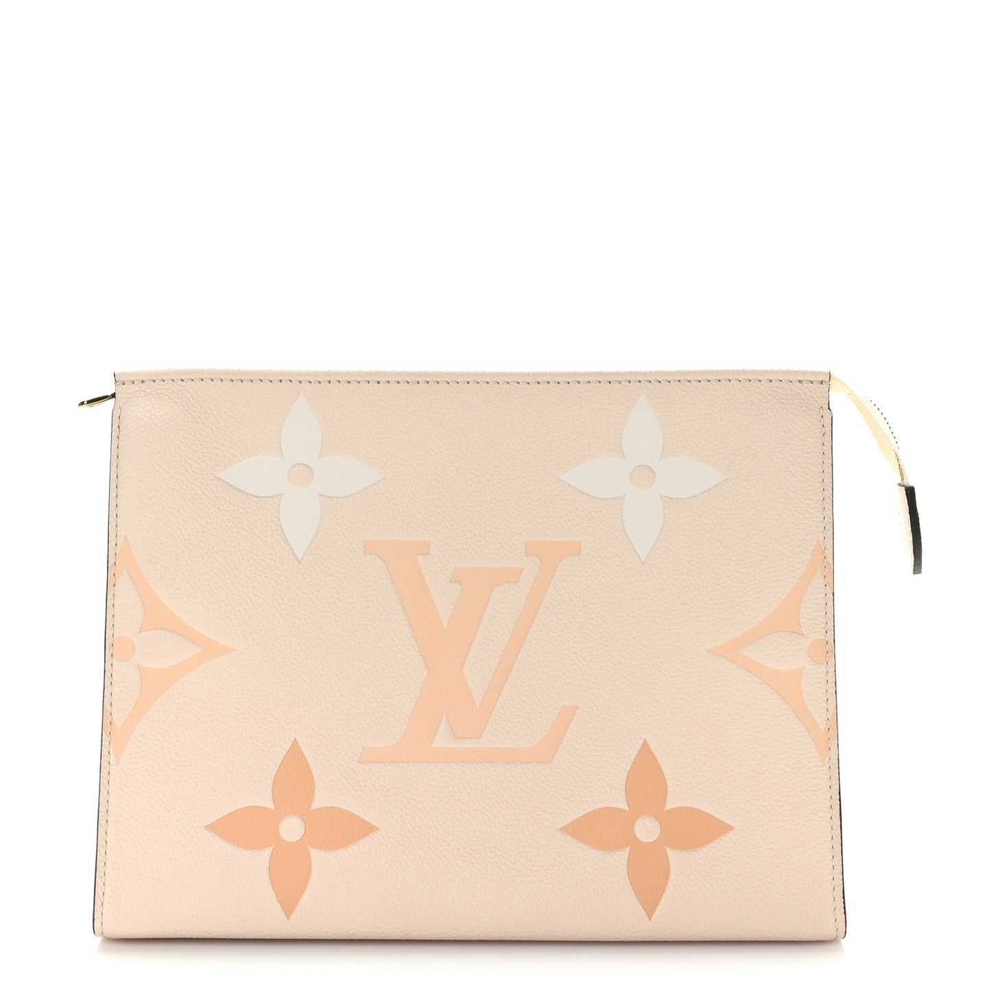 Empreinte Monogram Giant By The Pool Toiletry Pouch 26 Cream Saffron