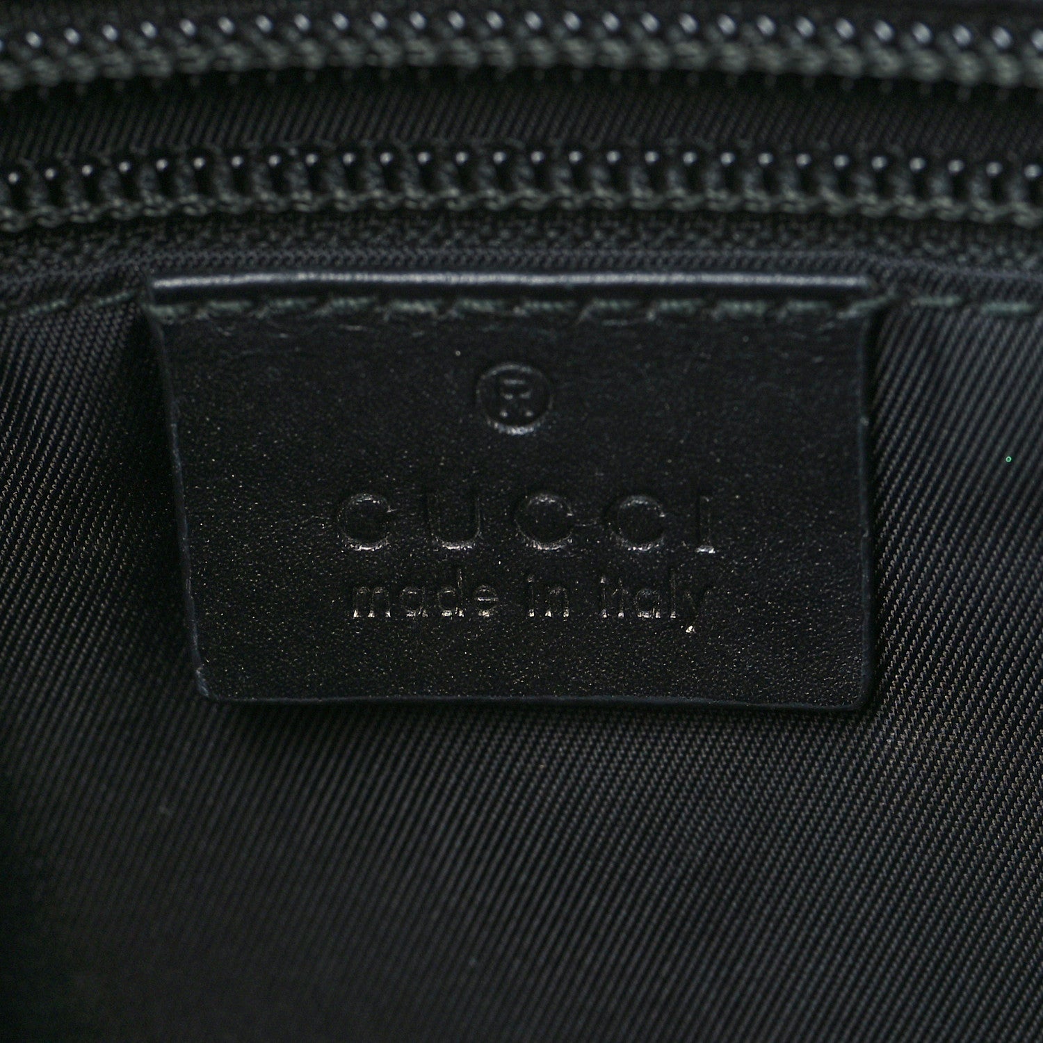 Gucci GG Supreme Monogram Web Messenger Bag Black 5 of 8
