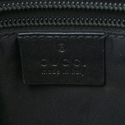 Gucci GG Supreme Monogram Web Messenger Bag Black 5 of 8