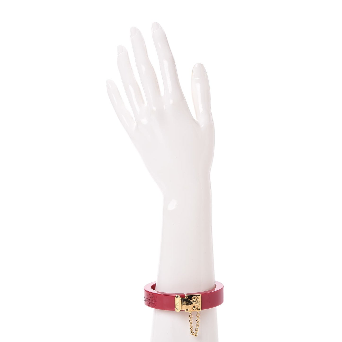 Resin Lock Me Bracelet Rose Indien