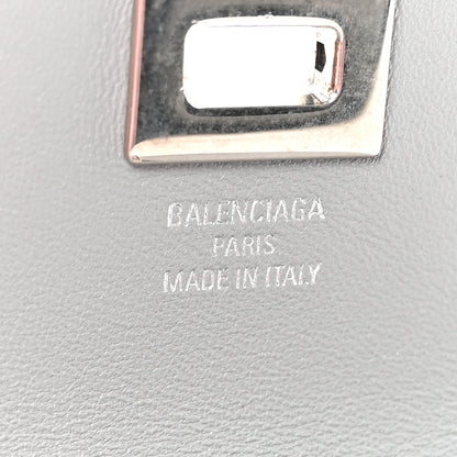 Balenciaga Smooth Calfskin Rodeo Flap Card Holder Cloud Grey 6 of 7