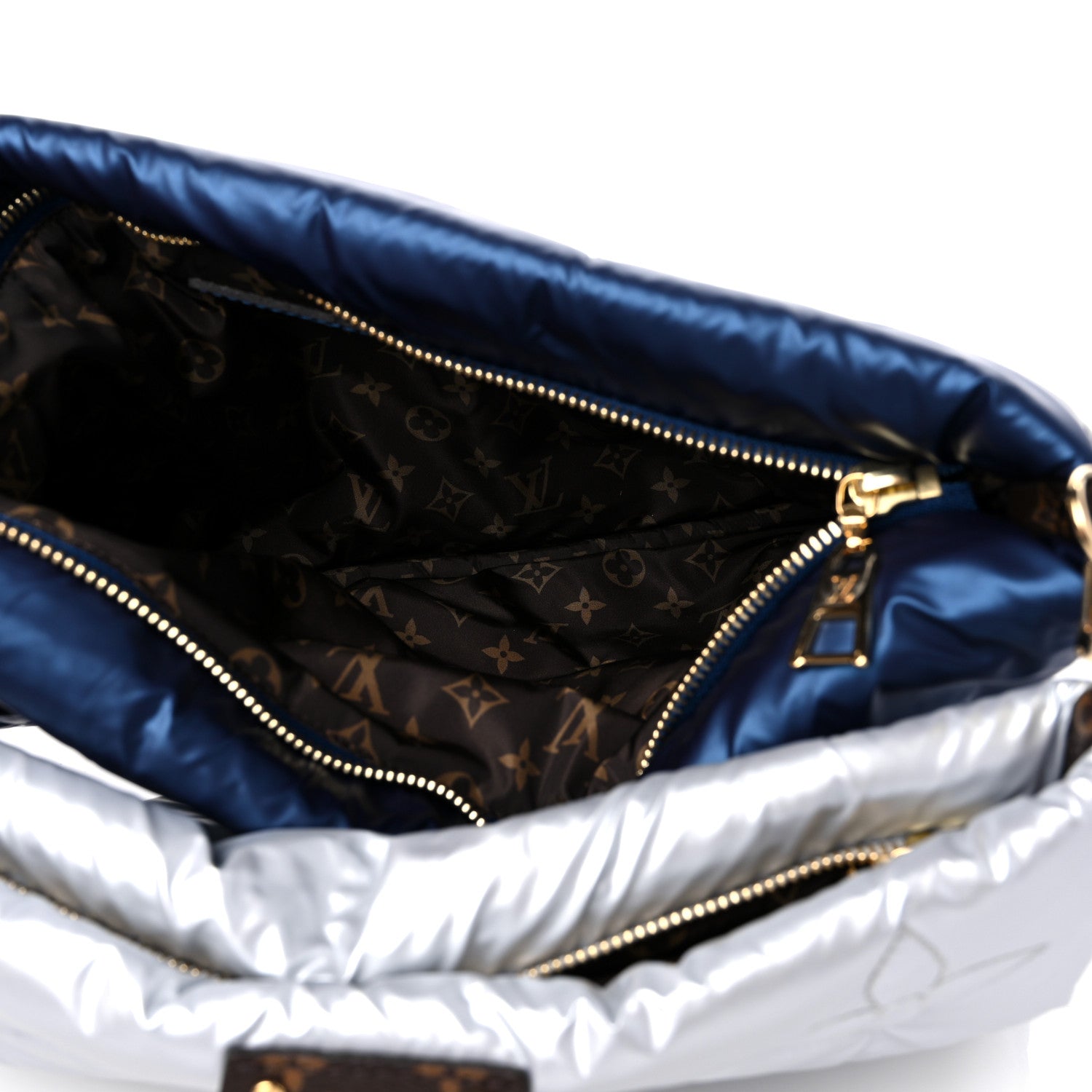 Louis Vuitton Econyl Monogram Pillow Maxi Multi Pochette Accessories Navy Silver 5 of 11