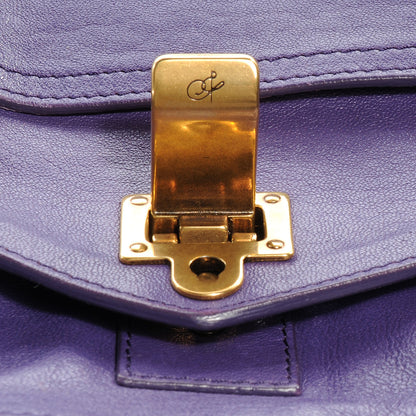 Proenza Schouler Lambskin PS1 Medium Satchel Violet 10 of 13