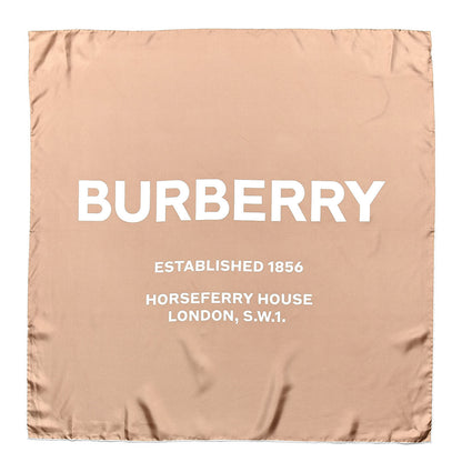 Burberry Silk Horseferry Print Scarf Archive Beige 1 of 4