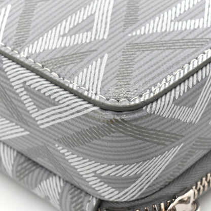 Christian Dior Coated Canvas CD Diamond Messenger Pouch Grey 14 of 14