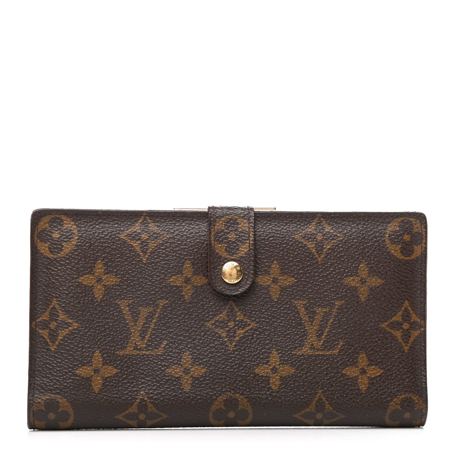 Louis Vuitton Monogram Continental French Purse Wallet 1 of 7