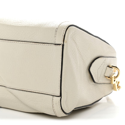 Gucci Textured Dollar Calfskin Web Medium Ophidia Boston White 10 of 13