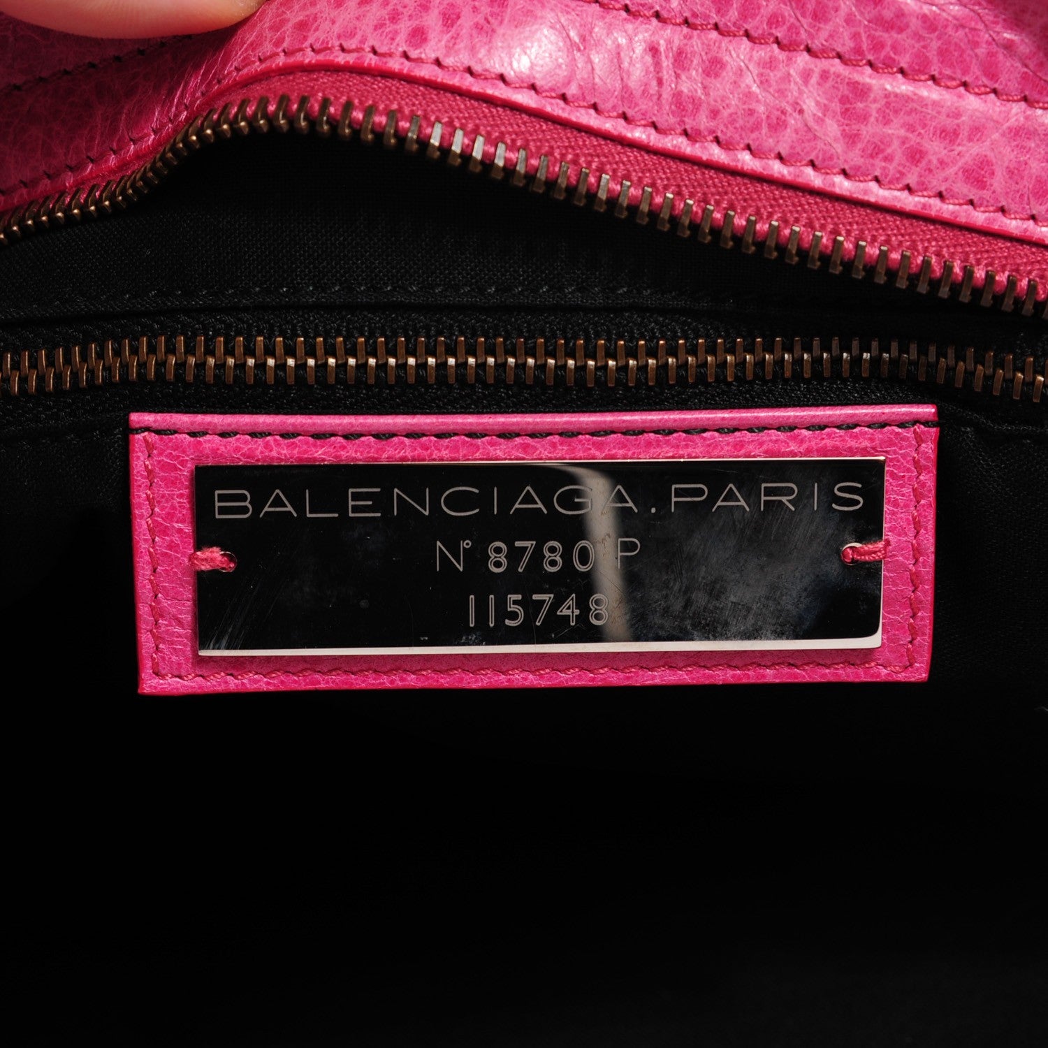 Balenciaga Agneau Classic Hardware City Sorbet 6 of 14