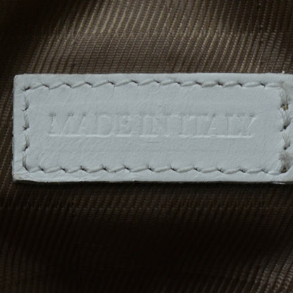 Burberry Leather Quilted Large Manor Tote White 11 of 12
