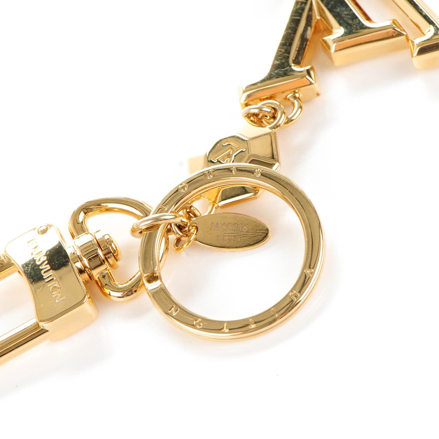 Louis Vuitton LV Facettes Key Holder Gold 4 of 5