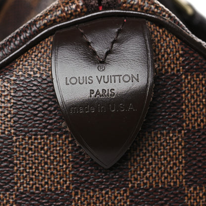 Louis Vuitton Damier Ebene Speedy 30 6 of 9