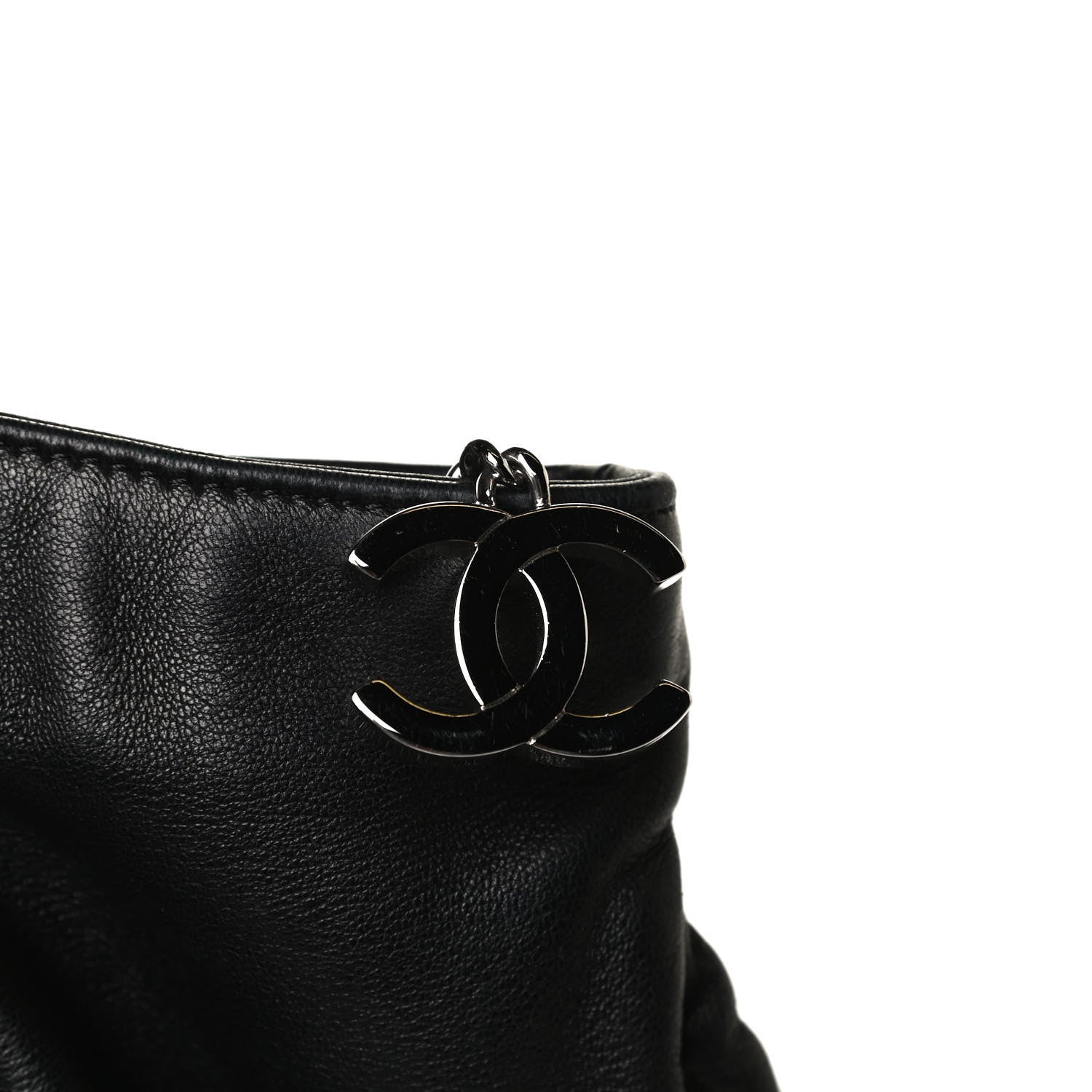 Chanel Lambskin Ultimate Soft Hobo Black 11 of 16