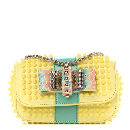 Christian Louboutin Calfskin Spikes Mini Sweety Charity Crossbody Bag 1 of 10