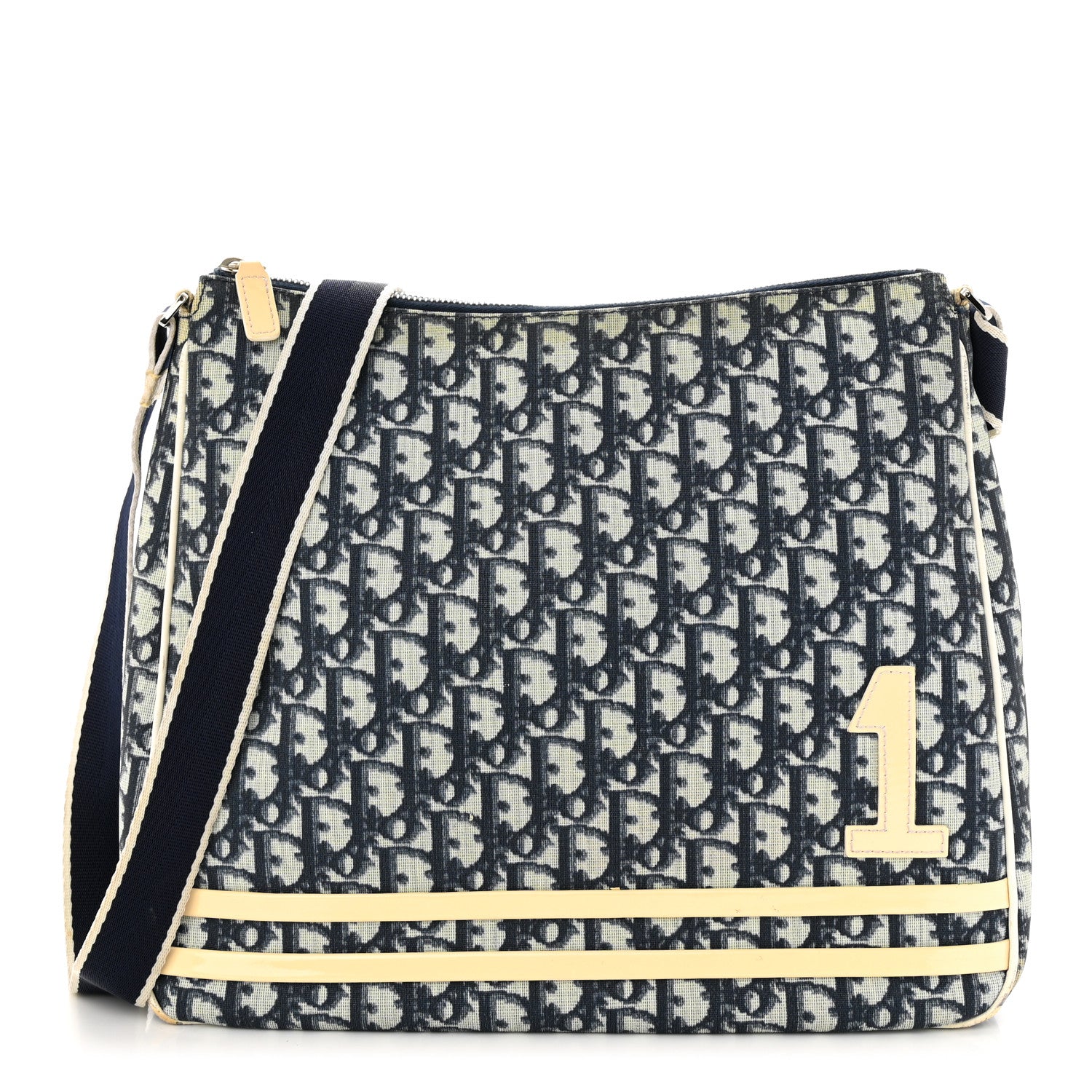 Christian Dior Monogram Girly Messenger Bag Navy Blue 1 of 18