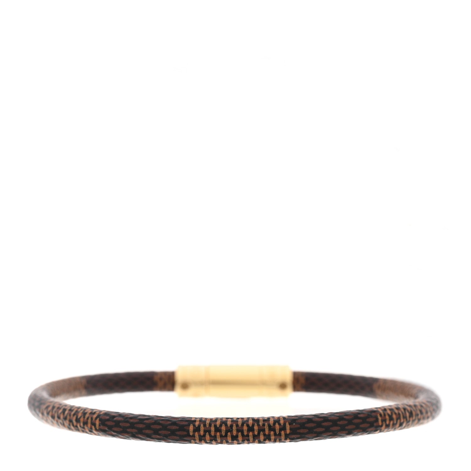 Louis Vuitton Damier Ebene Keep It Bracelet 3 of 5