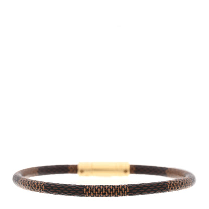 Louis Vuitton Damier Ebene Keep It Bracelet 3 of 5
