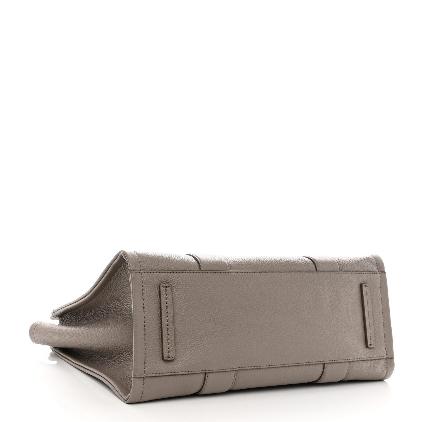 Grained Calfskin Large The Tote Bag Taupe