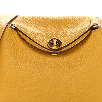 Hermes Taurillon Clemence Mini Lindy 20 Sun 8 of 11