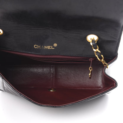 Chanel Lambskin Quilted Medium Single Flap Black 5 of 19