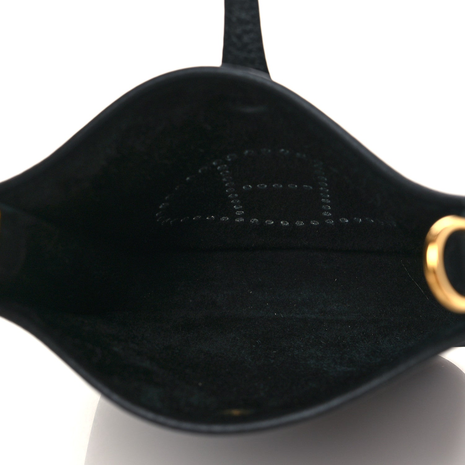 Hermes Taurillon Clemence Evelyne TPM Black 5 of 10