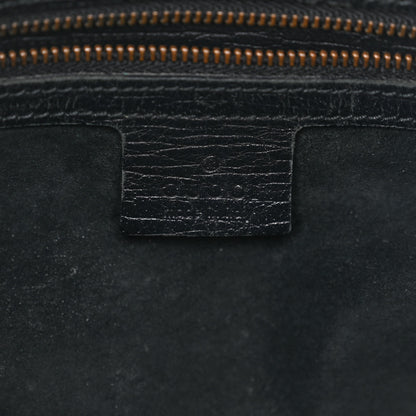 Gucci Calfskin Medium Horsebit Chain Hobo Black 6 of 18