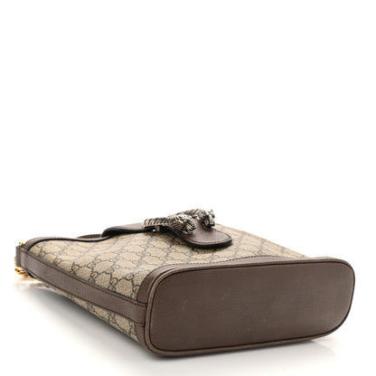 Gucci GG Supreme Monogram Medium Dionysus Bucket Bag Beige New Acero 4 of 10