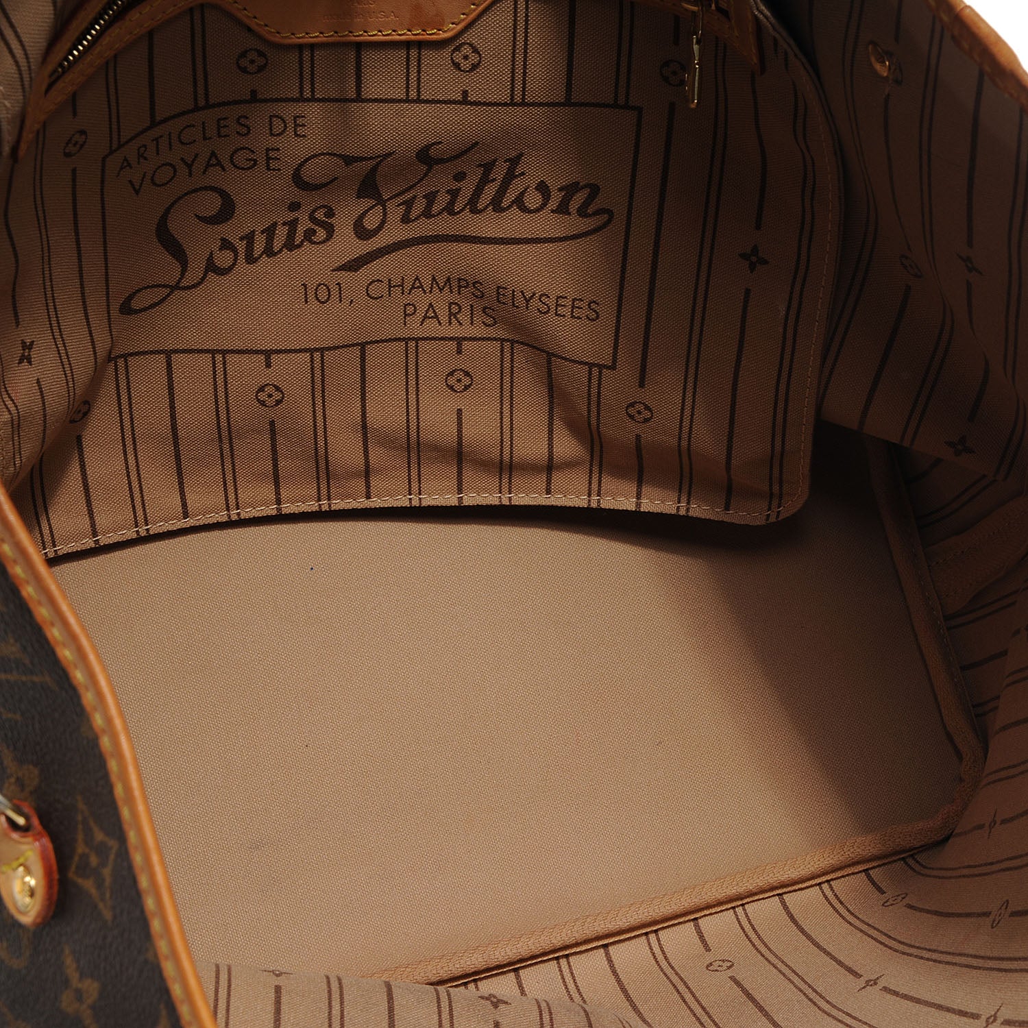 Louis Vuitton Monogram Neverfull MM 5 of 7