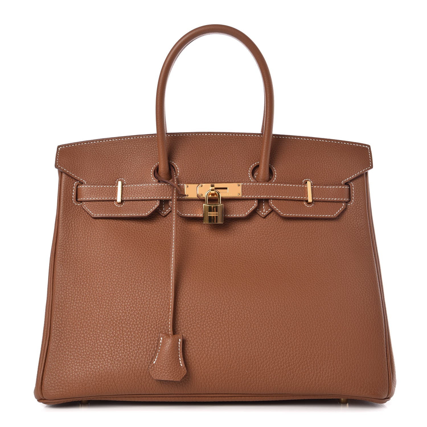 Hermes Togo Birkin 35 Gold 1 of 32
