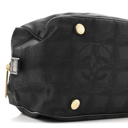 Chanel Nylon Travel Bowler Black 9 of 14