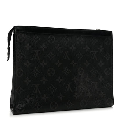 Louis Vuitton Monogram Eclipse Pochette Voyage MM 3 of 10