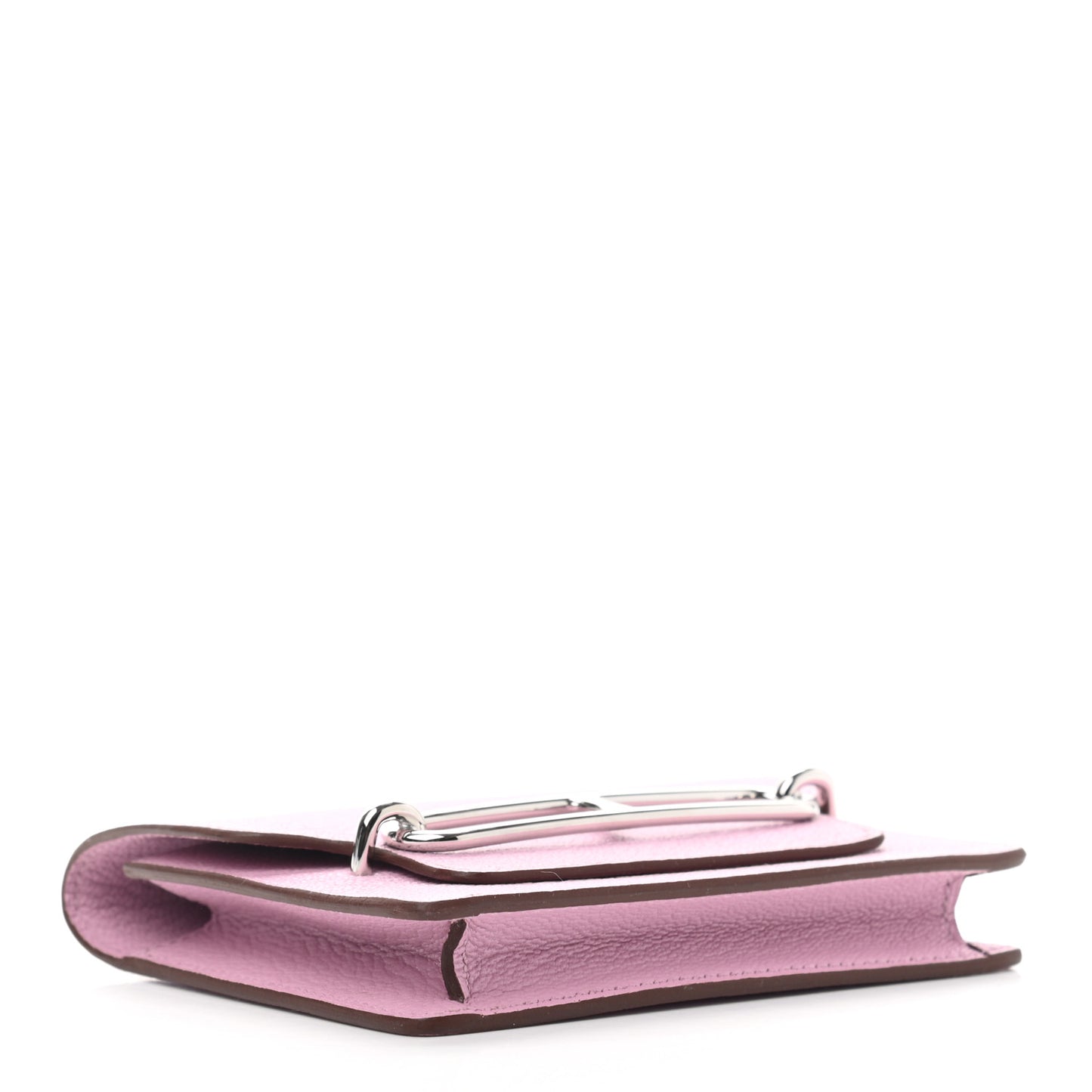 Chevre Mysore Roulis Slim Wallet Mauve Sylvestre