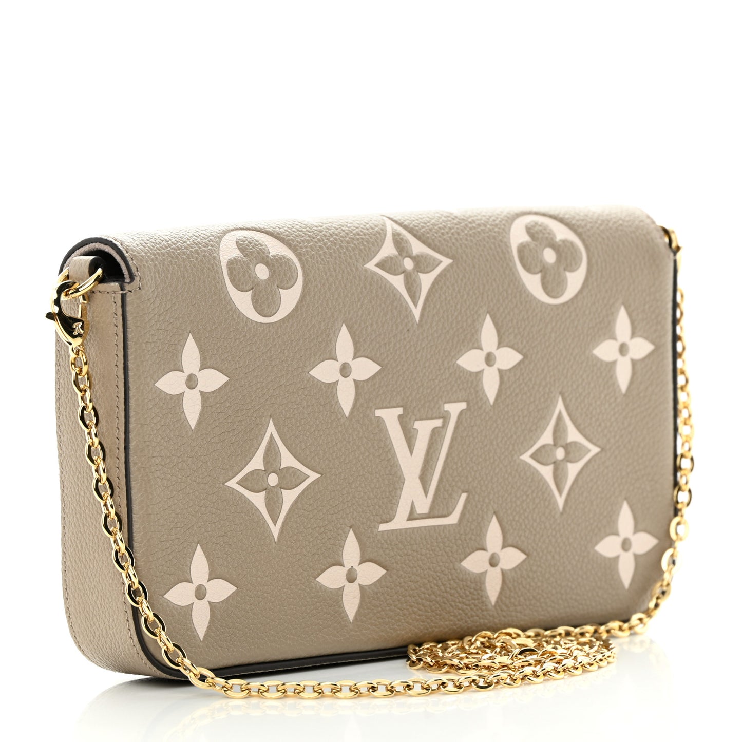 Empreinte Monogram Giant Felicie Pochette Tourterelle Creme