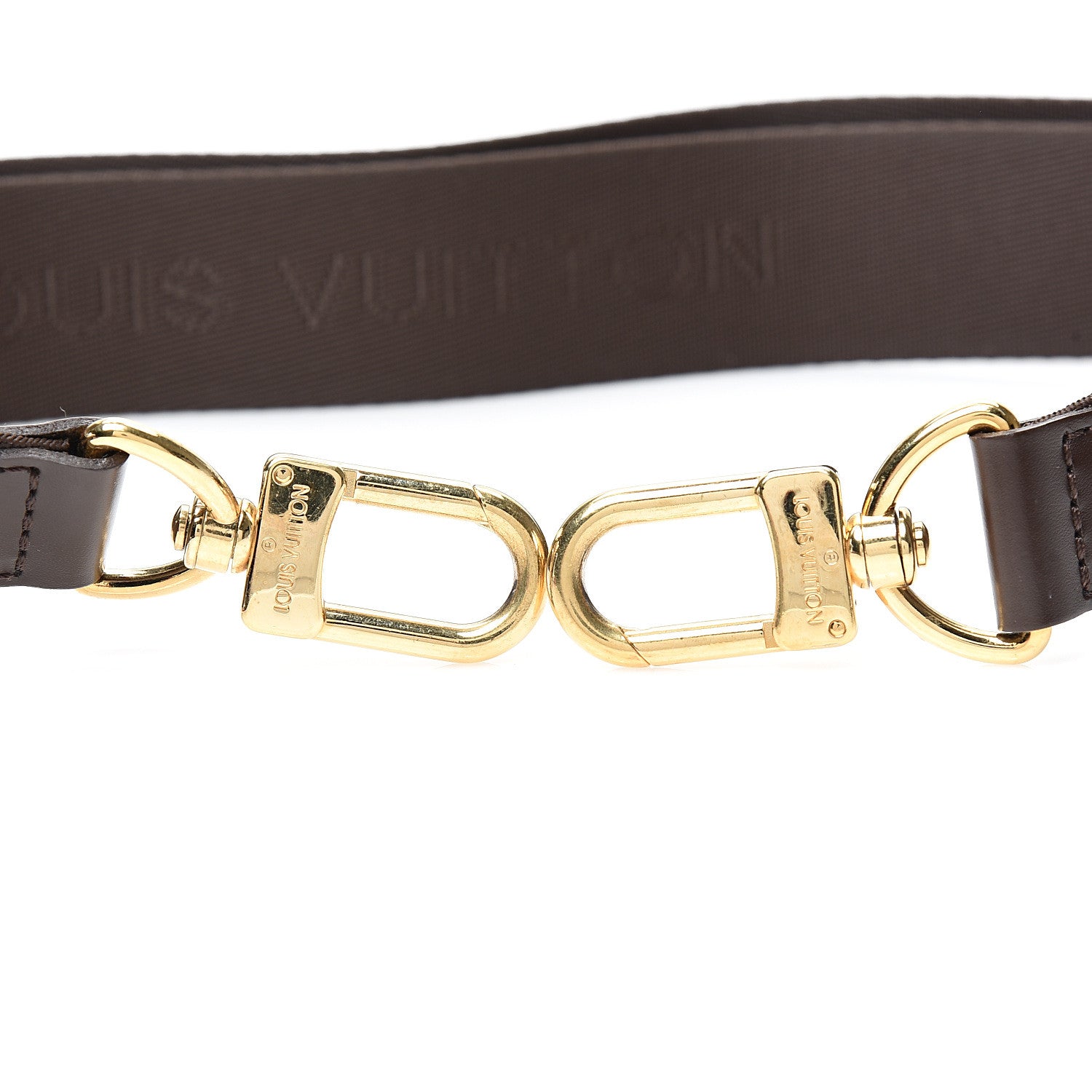 Louis Vuitton Canvas Adjustable Shoulder Strap Brown 3 of 3