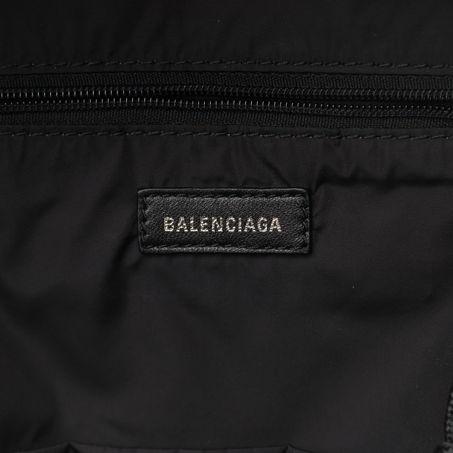 Balenciaga Sport Nylon Logo Embroidered S Wheel Backpack Fuchsia Black 6 of 9