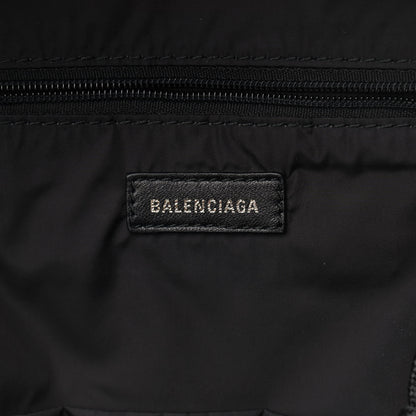 Balenciaga Sport Nylon Logo Embroidered S Wheel Backpack Fuchsia Black 6 of 9