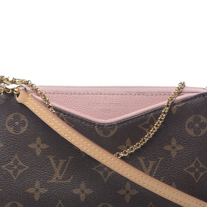 Louis Vuitton Monogram Pallas Clutch Rose Poudre 8 of 10