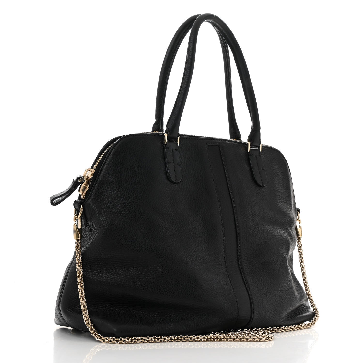 Valentino Garavani Grained Calfskin Va Va Voom Shoulder Bag Black 3 of 15