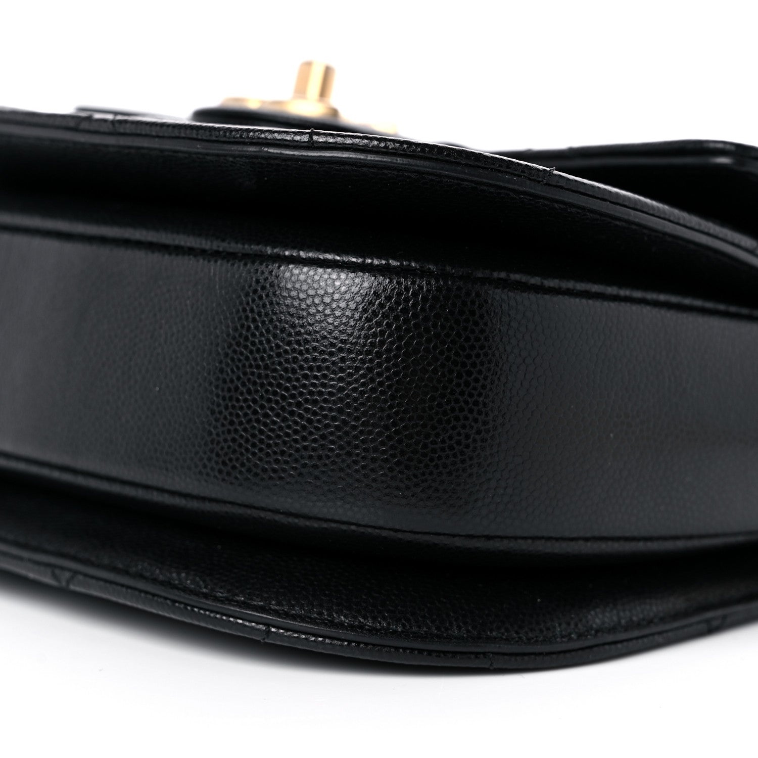 Chanel Caviar Quilted Moon Messenger Black 9 of 10