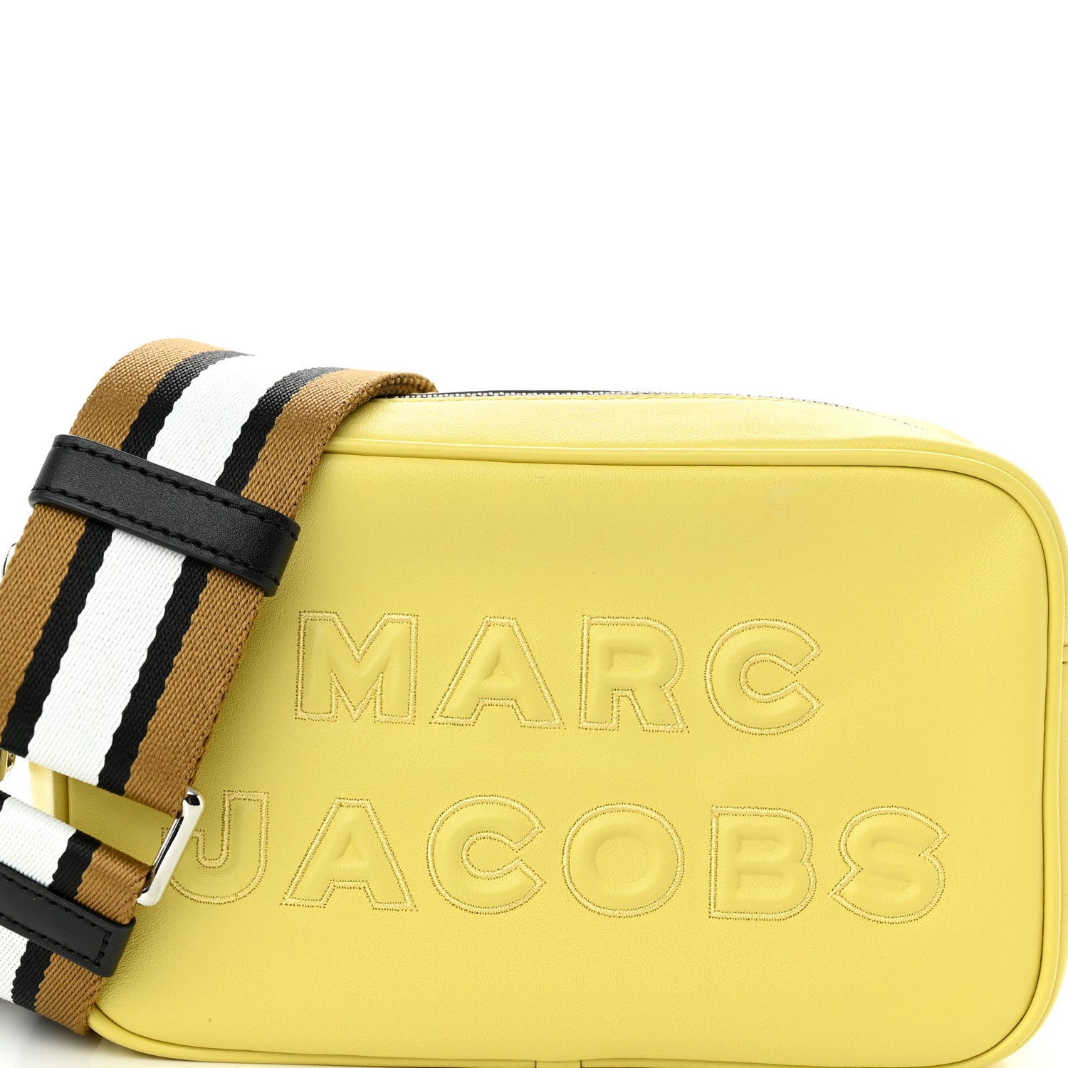 Marc Jacobs Calfskin The Flash Crossbody Lemon 7 of 9