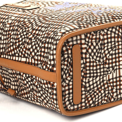 MCM Visetos Medium Liz Reversible Shopper Tote Cognac 16 of 18