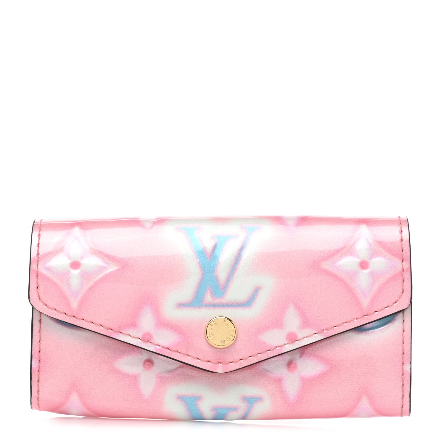 Louis Vuitton Vernis Multicles 4 Key Holder Light Pink Neon 1 of 8