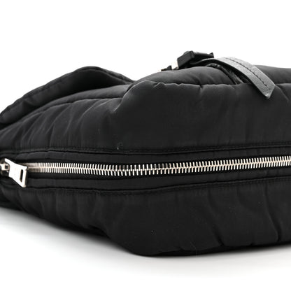 Prada Tessuto Nylon Bomber Messenger Black 10 of 15