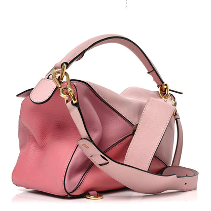 Loewe Calfskin Medium Puzzle Bag Soft Pink 2 of 10