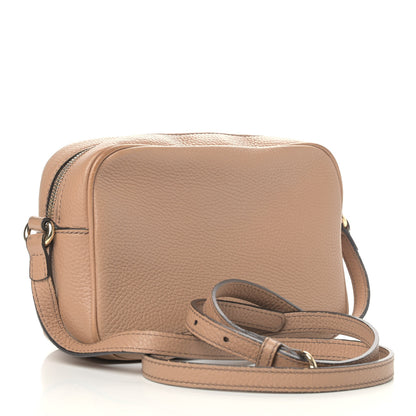 Gucci Pebbled Calfskin Small Soho Disco Bag Camelia 3 of 9