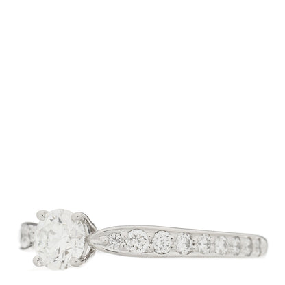 Tiffany Platinum Diamond .32ct Round Brilliant Harmony Engagement Ring 48 4.5 3 of 7