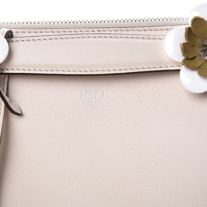 Fendi Vitello Dolce Flowerland Croc Tail Studded Medium By The Way Boston Bag Camelia Multicolor 9 of 9
