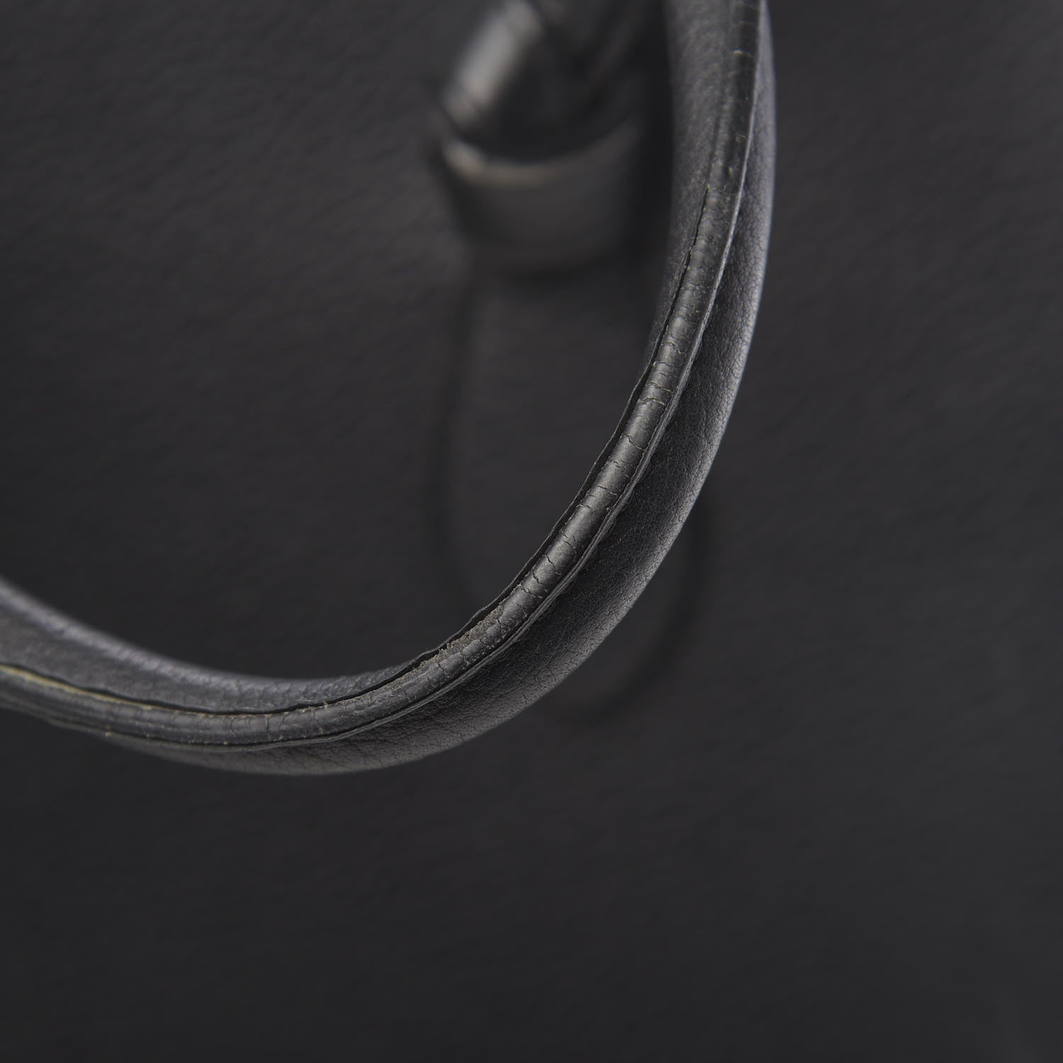 Celine Crisped Calfskin Mini Tie Knot Tote Black 17 of 29