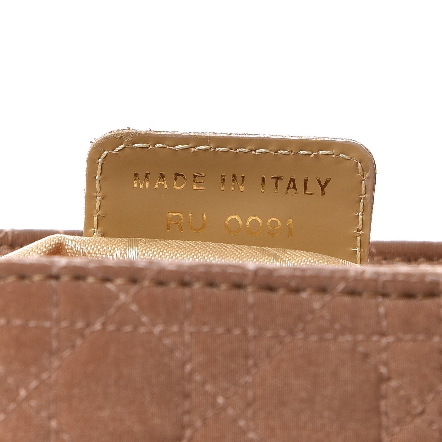 Christian Dior Nylon Cannage Medium Lady Dior Beige 7 of 11