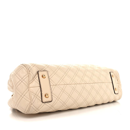 Marc Jacobs Calfskin Quilted Stam Beige 4 of 10